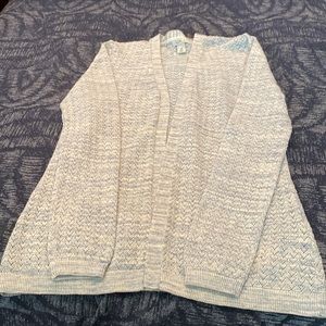 LLBean summer light sweater cardigan